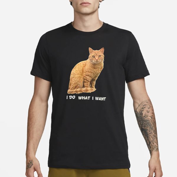 Jason Levin Cat I Do What I Want T-Shirt