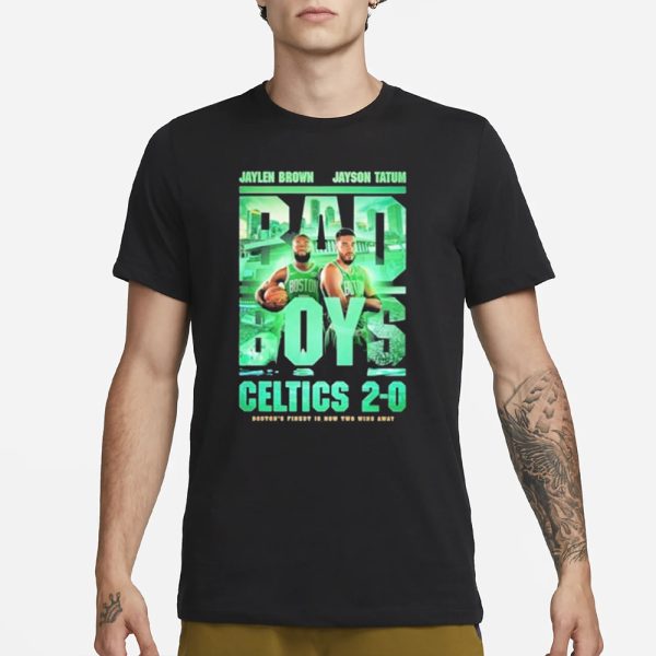 Jaylen Brown Jayson Tatum Bad Boys Celtics 2-0 T-Shirt