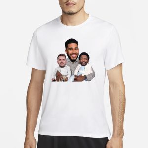 Jayson Tatum Carrying Kyrie Irving And Luka Doncic T Shirt 1