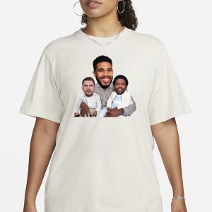 Jayson Tatum Carrying Kyrie Irving And Luka Doncic T Shirt 2