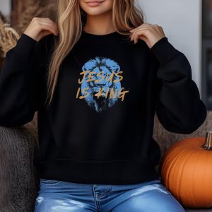 Jesus Is King Christian Sweatshirt T shirt Hoodie Long Sleeve T shirt 2