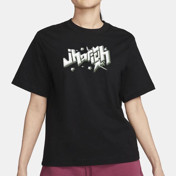 Jhariah Clare 3D Logo T-Shirt