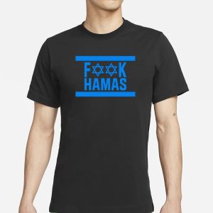 Jon Liedtke Wearing Israel Fuck Hamas T Shirt 1
