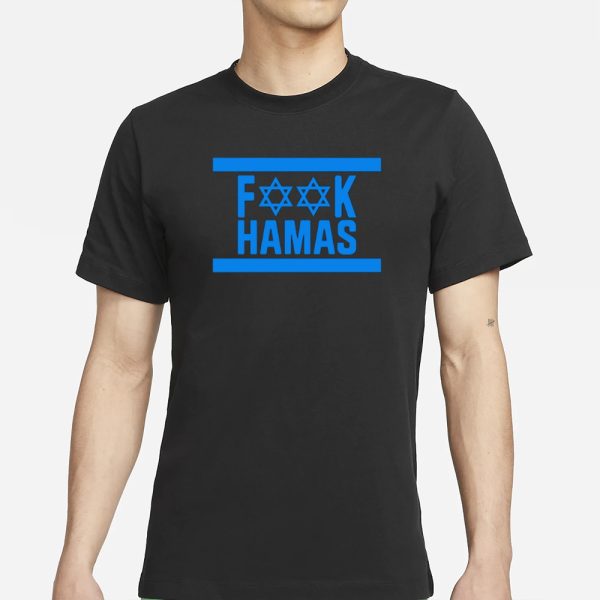 Jon Liedtke Wearing Israel Fuck Hamas T-Shirt