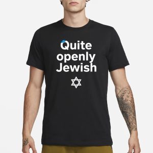 Jonathan Glass Wearing Quite Openly Jewish T Shirt 1