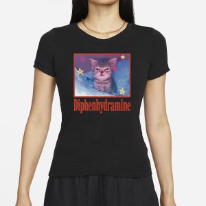K45ink Diphenhydramine Cat T Shirt 2