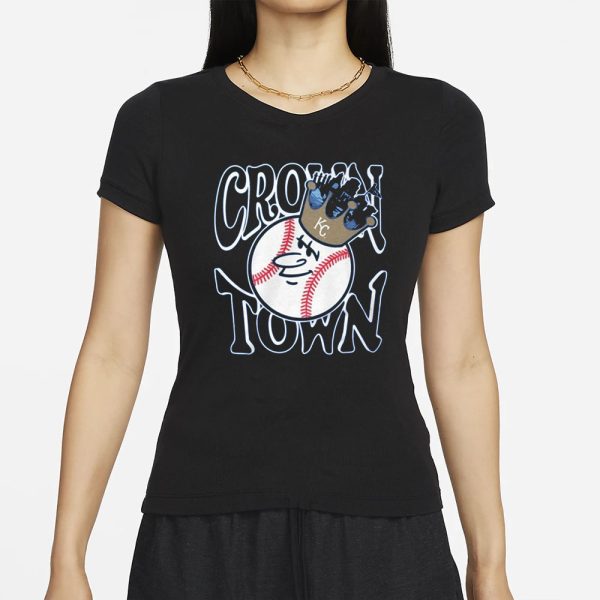 KC Crown Town Baseball T-Shirt