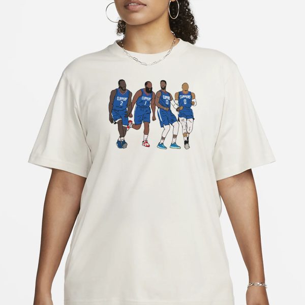 Kawhi, Harden, PG & Russ T-Shirt