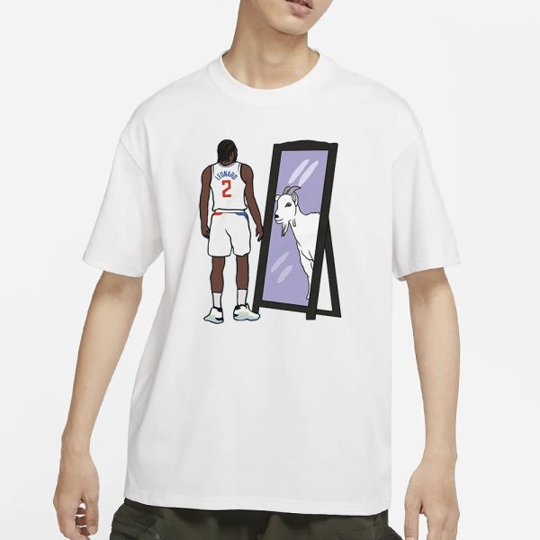 Kawhi Leonard Mirror GOAT T-Shirt