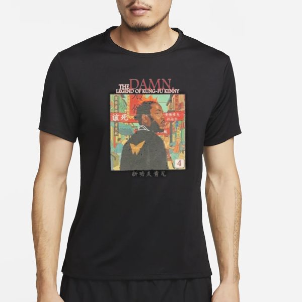 Kendrick Lamar The Damn Legend Of Kung-fu Kenny T-Shirt