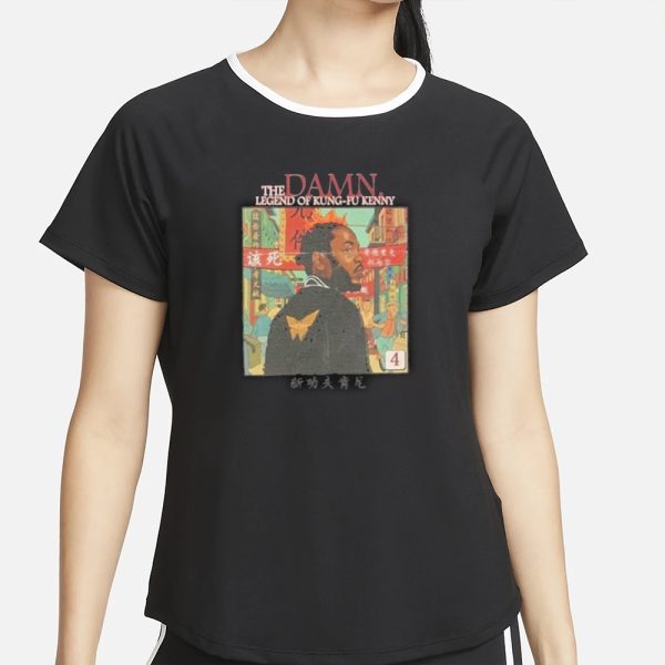 Kendrick Lamar The Damn Legend Of Kung-fu Kenny T-Shirt