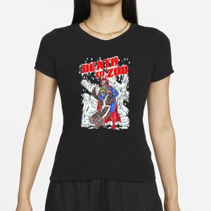 Keon Coleman Wearing Death To Zod T-Shirt 1 Keon Coleman Wearing Death To Zod T Shirt 2