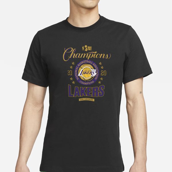 Lakers National Basketball Association Champions 2020 T-Shirt