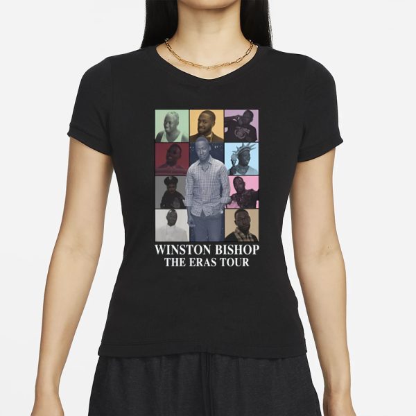 Lamorne Morris Winston Bishop The Eras Tour T-Shirt