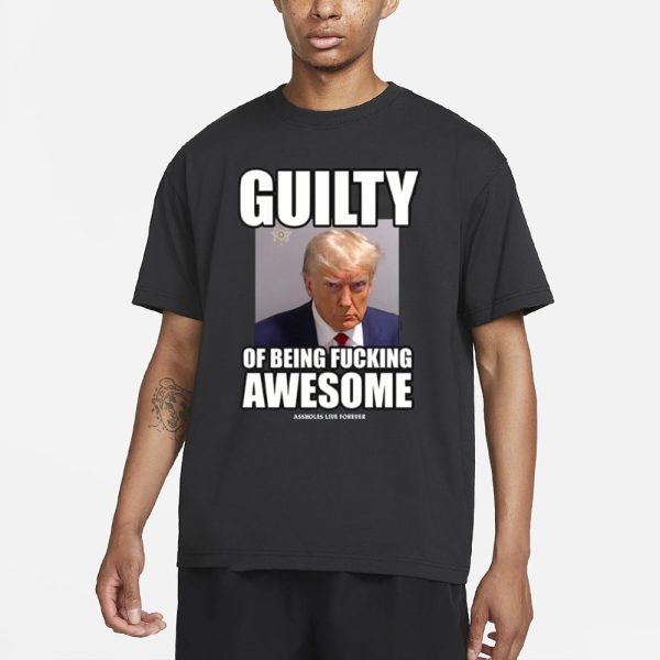 Lindafinegold Guilty Of Being Fucking Awesome T-Shirt