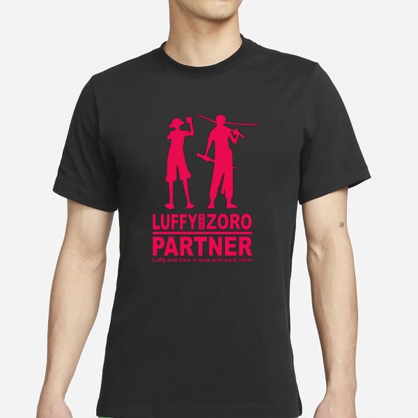 Luffy And Zoro Partner Luffy And Zoro In Tune With Each Other T-Shirt