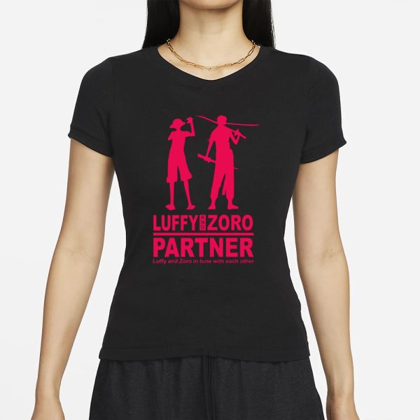 Luffy And Zoro Partner Luffy And Zoro In Tune With Each Other T-Shirt