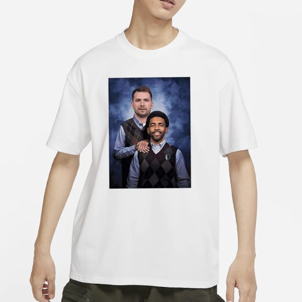 Luka Doncic Kyrie Irving Step Brothers T-Shirt