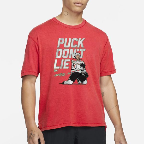 MATT DUCHENE PUCK DON’T LIE T-SHIRT