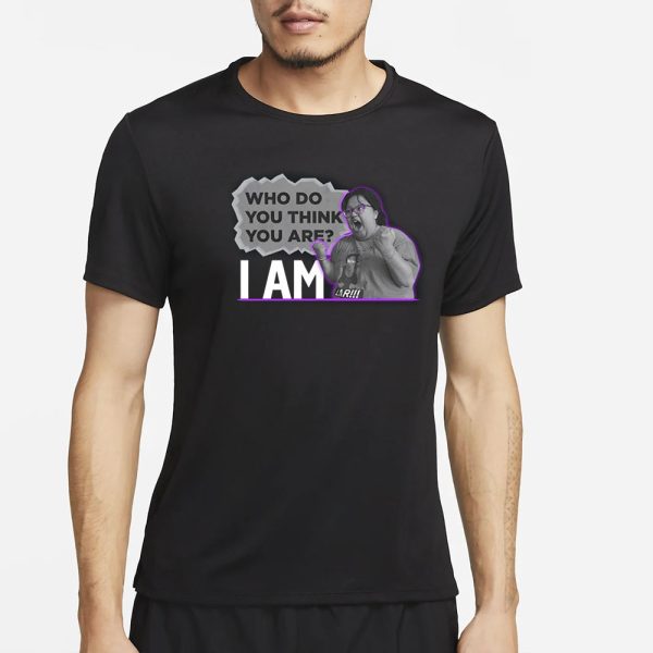 Magnificentgamer Who Do You Think You Are I Am Mg T-Shirt