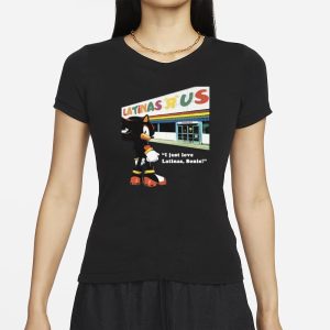Mamono World Latinas R Us I Just Love Latinas Sonic T-Shirt 1 Mamono World Latinas R Us I Just Love Latinas Sonic T Shirt 2