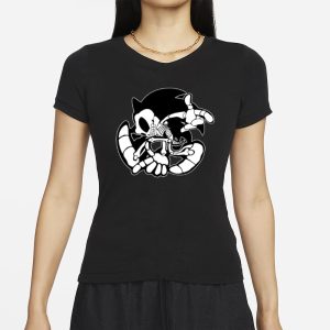 Mamono World Sonic Skeleton T Shirt 2