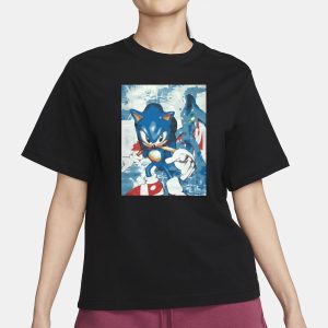 Mamono World The Sonic Big Drip T Shirt 2