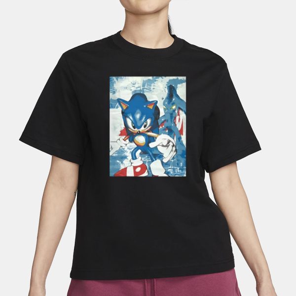 Mamono World The Sonic Big Drip T-Shirt