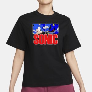 Mamonoworld Sonic Strange Isnt It T Shirt 2