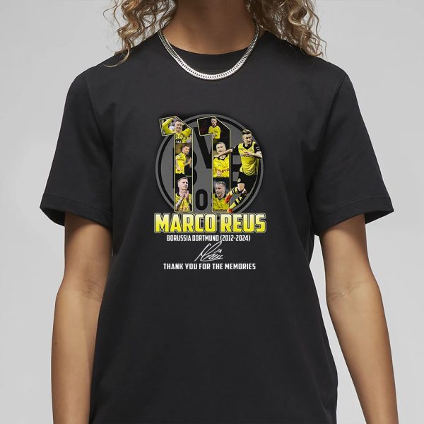 Marco Reus Borussia Dortmund 2012-2024 Thank You For The Memories T-Shirt