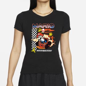 Mario Kart Racing Finish Line T Shirt 2