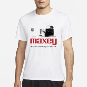 Maxey Basketball At The Speed Of Sound T Shirt 1
