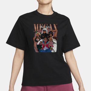 Megan Thee Stallion Cosplay T-Shirt 1 Megan Thee Stallion Cosplay T Shirt 2