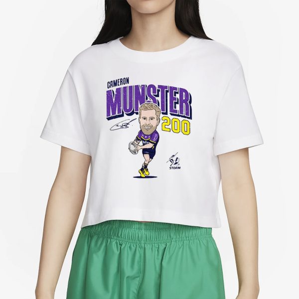 Melbourne Storm Cameron Munster 200 T-Shirt