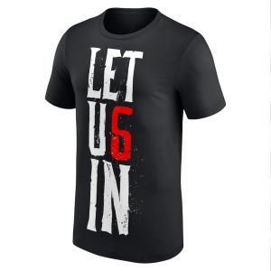 Mens Black Wyatt Sicks Let Us In T Shirt 4