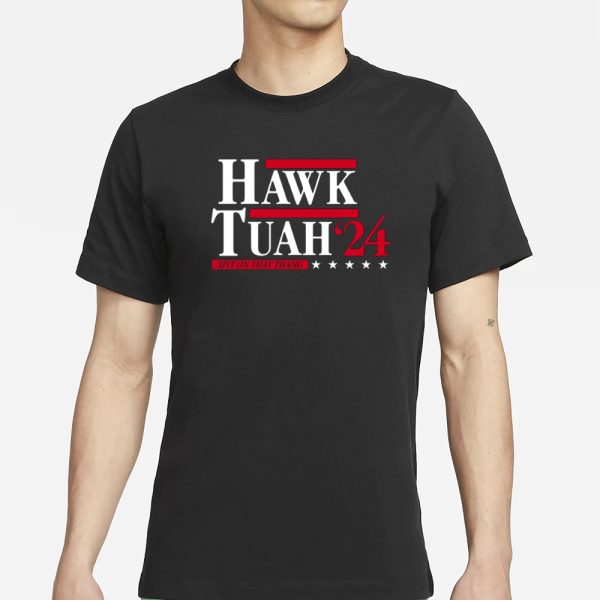 Men’s Humor Hawk Tuah 24 Spit On That Thang Election T-Shirt