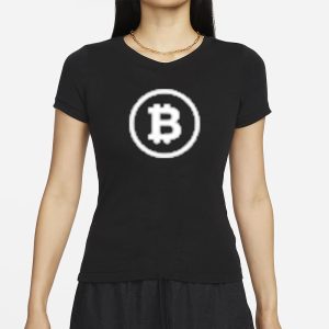 Michael Saylor Wearing Crypto Currency Bitcoin T Shirt 2