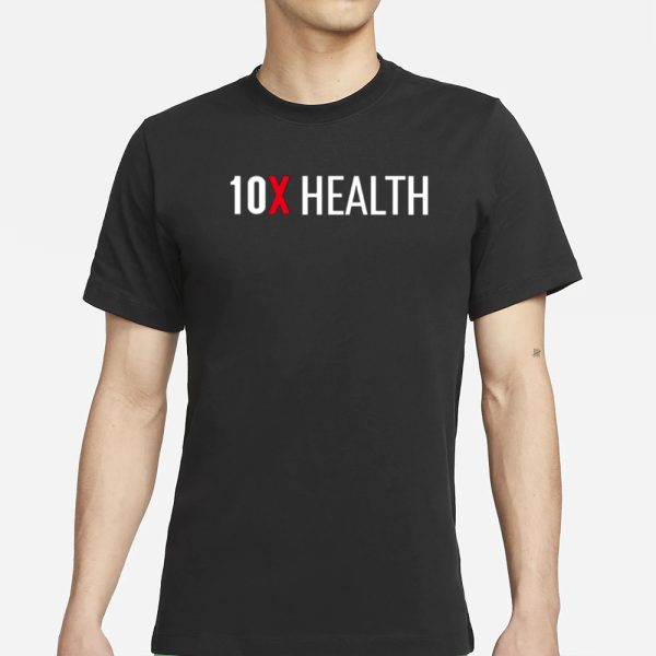 MichaelChandler Wearing 10X Health T-Shirt