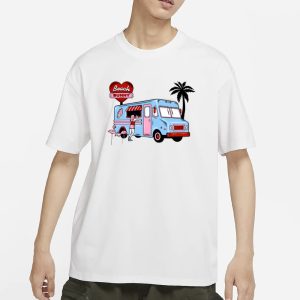 Mikaeladraws Beach Bunny Ice Cream T Shirt 1