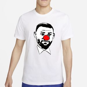 Mike Grinnell Wearing Paul Bissonnette Clown T Shirt 1