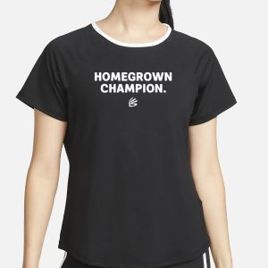 Milaysia Fulwiley Wearing Homegrown Champion T Shirt 2