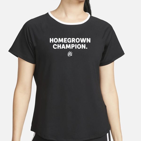 Milaysia Fulwiley Wearing Homegrown Champion T-Shirt