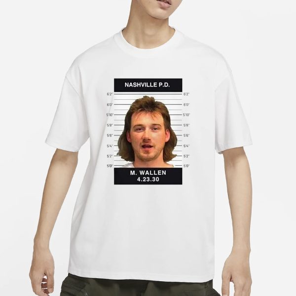 Morgan Wallen Mugshot T-Shirt