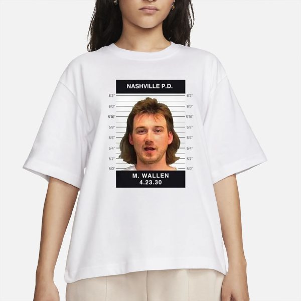 Morgan Wallen Mugshot T-Shirt