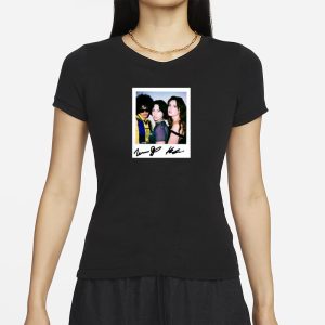 Muna Polaroid White Crewneck T-Shirt 1 Muna Polaroid White Crewneck T Shirt 2