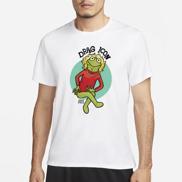 Muppet History Drag Icon Since 1955 Kermit The Frog T-Shirt