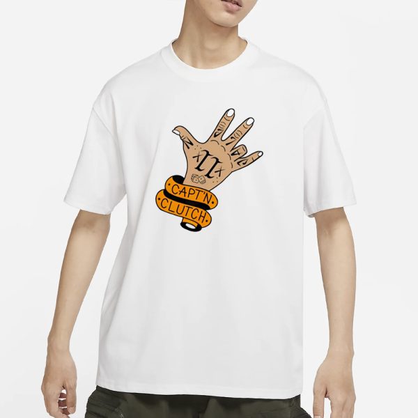 My_Business_Man Capt’n Clutch Hand T-Shirt