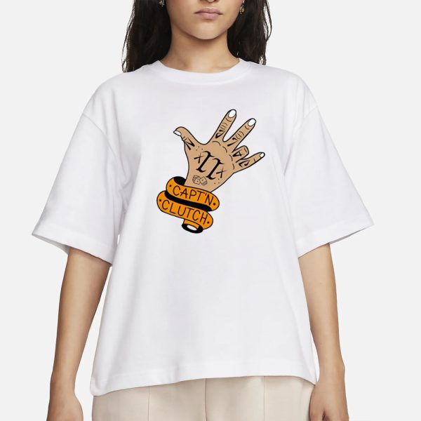 My_Business_Man Capt’n Clutch Hand T-Shirt