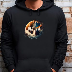 NASA Space Shuttle Graphic Sweatshirt T shirt Hoodie Long Sleeve T shirt 4