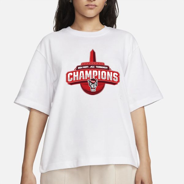 NC State 2024 Men’s Tournament Champions T-Shirt